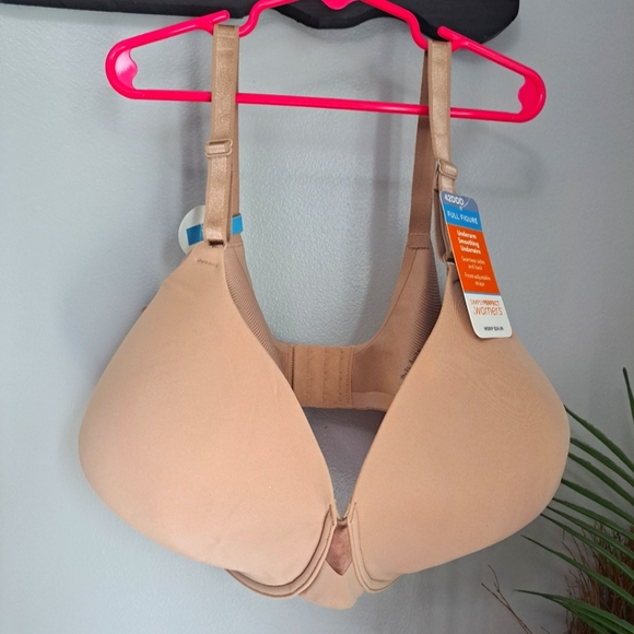 Seamless Underarm-Smoothing Comfort Underwire Lightly Lined T-Shirt Bra 42DDD - Picture 2 of 8